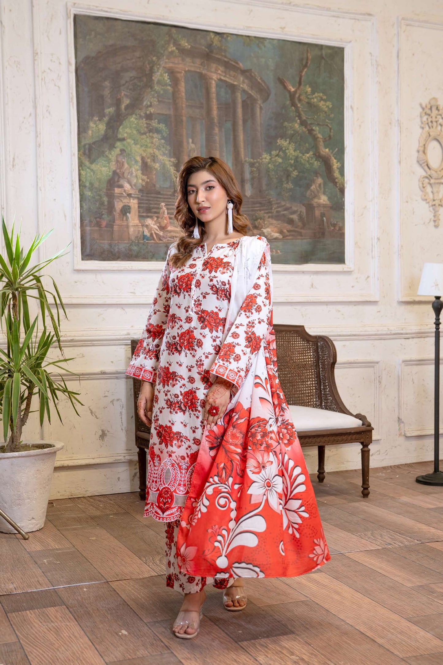 Floral prints Lawn Collection-1