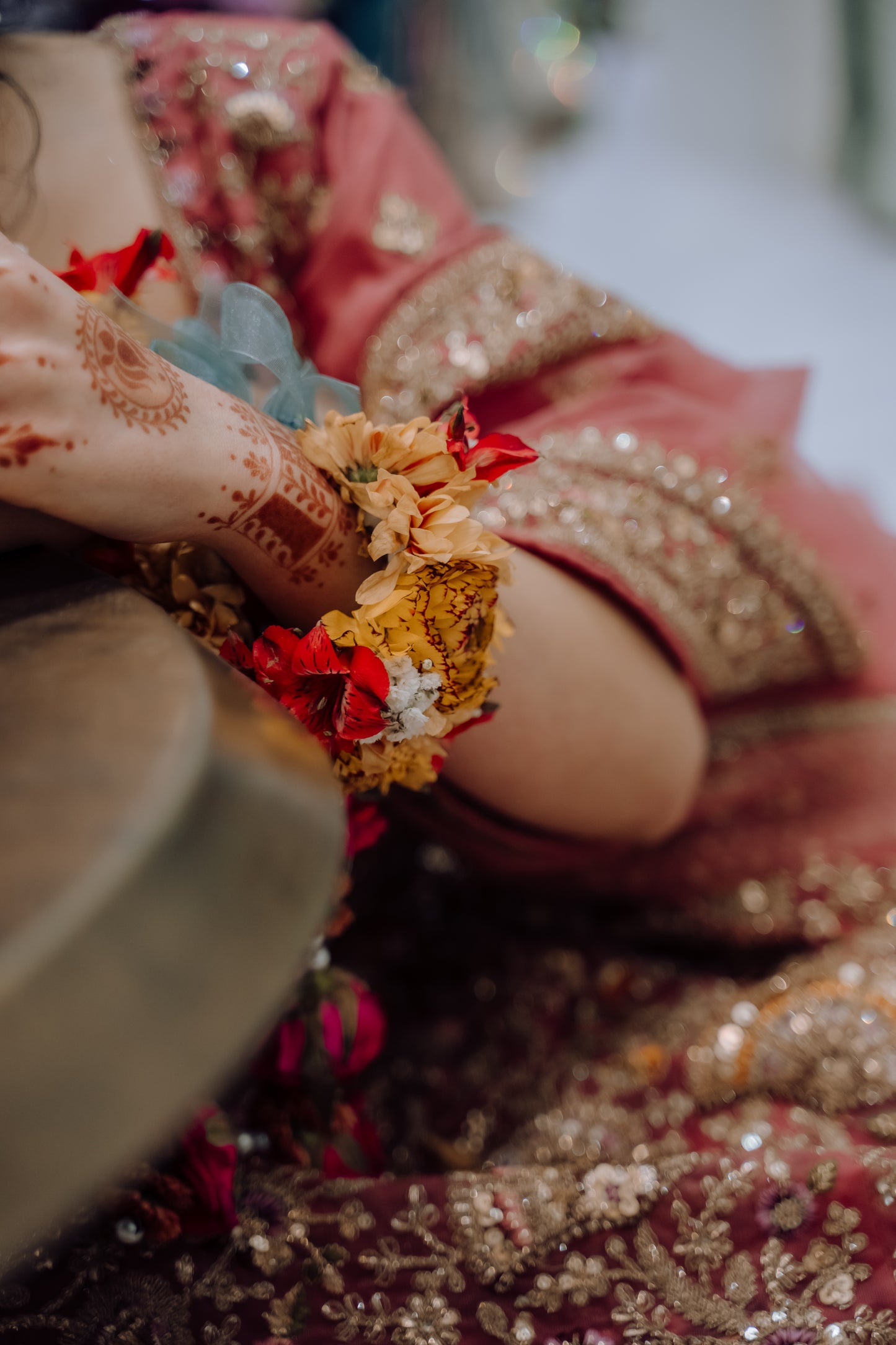 Floral Bridal Lehenga Choli