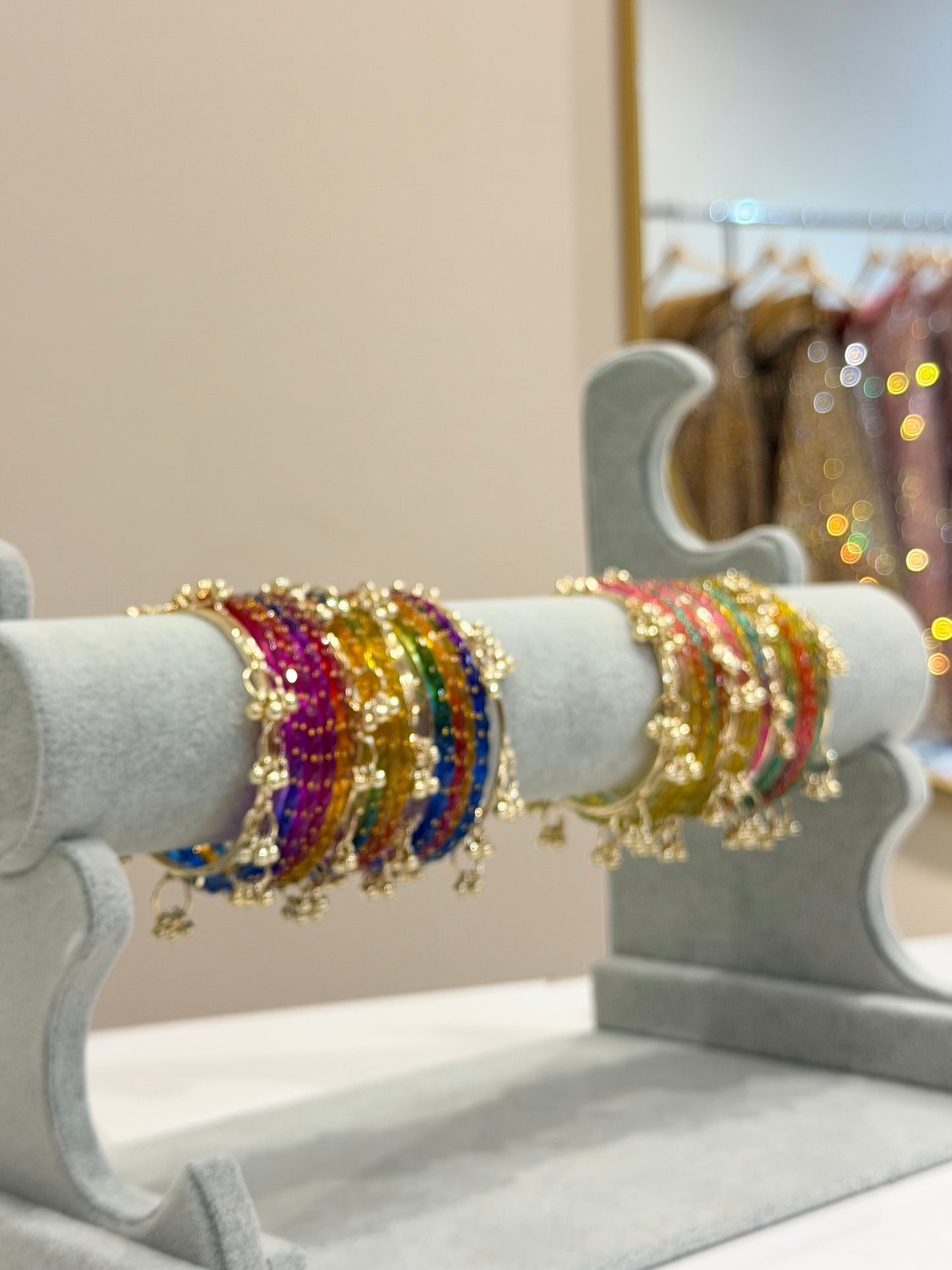 Kashmiri Bangles Set - Multi (19-Teilig)