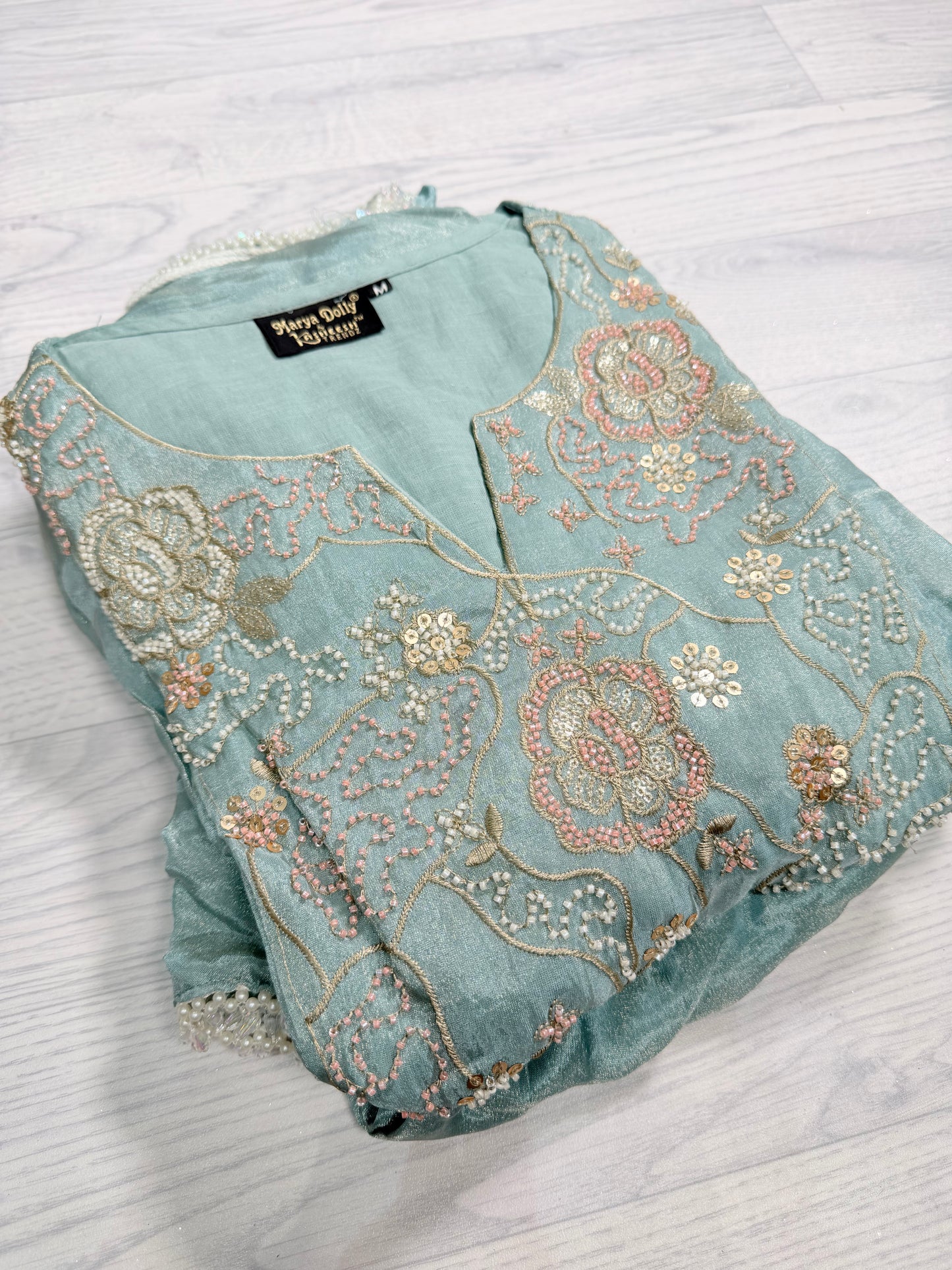 Tissue Silk Sharara Suit 9