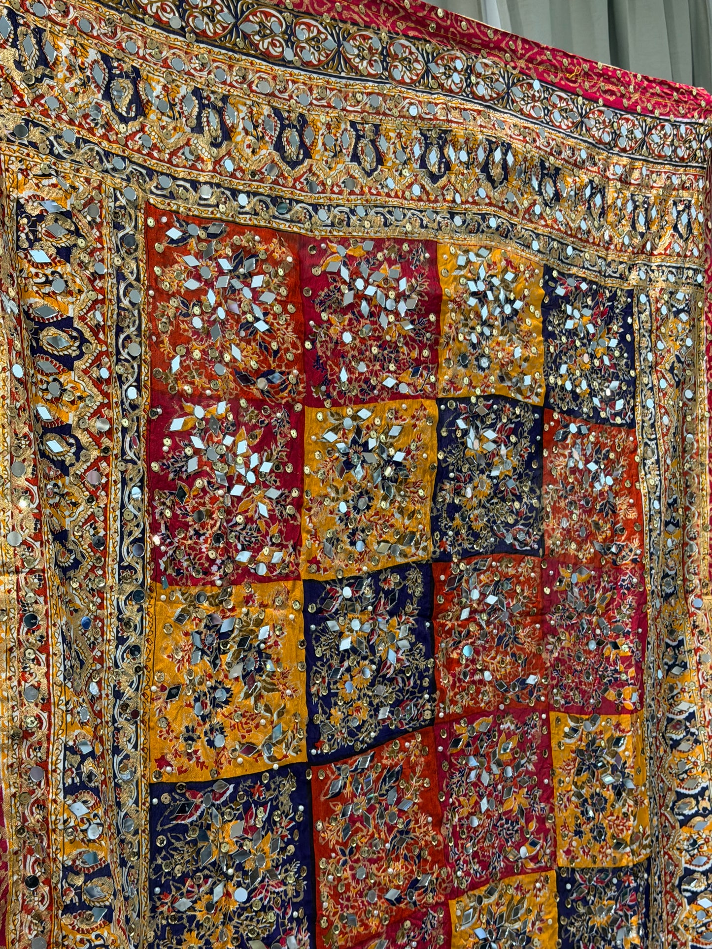 Mirror work Dupatta Multi 1