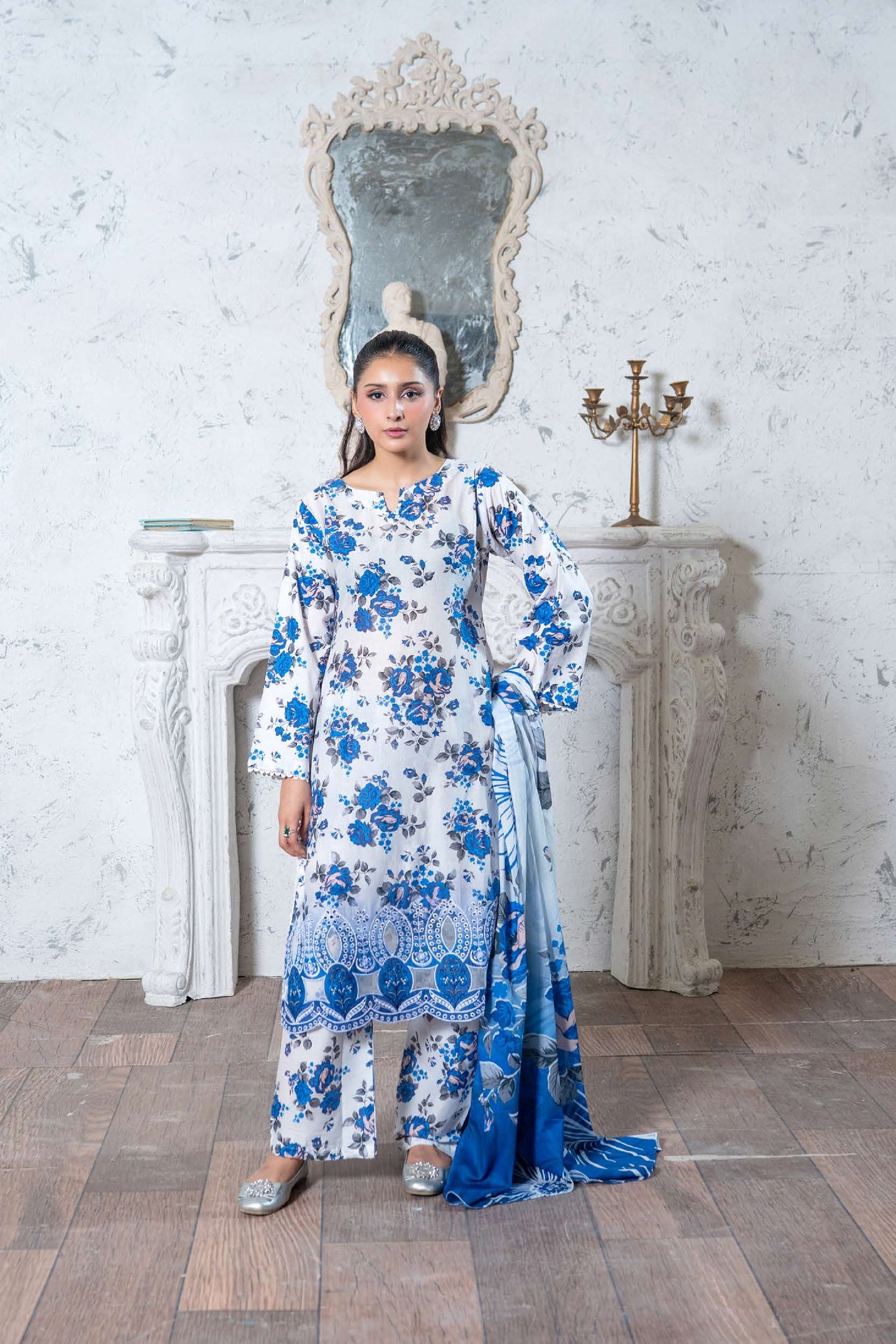 Floral prints Lawn Collection-2