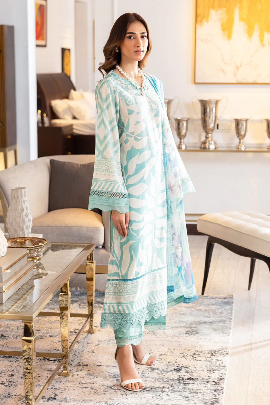 Nureh Signature prints Lawn  - 115