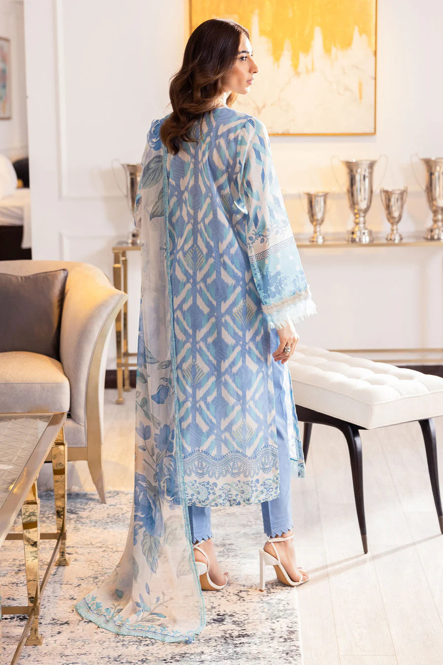 Nureh Signature prints Lawn  - 121