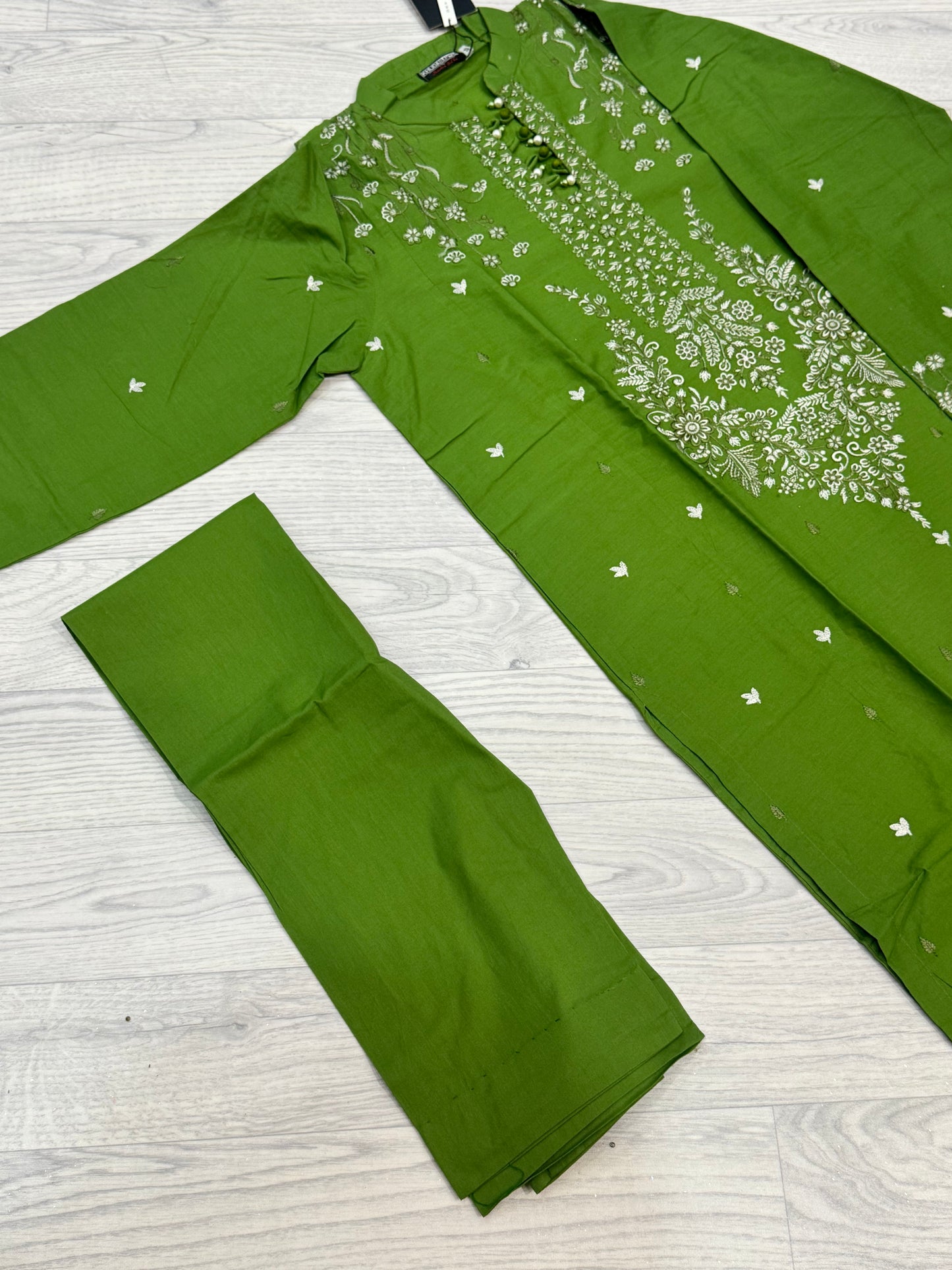 Khuda Baksh Green Suit
