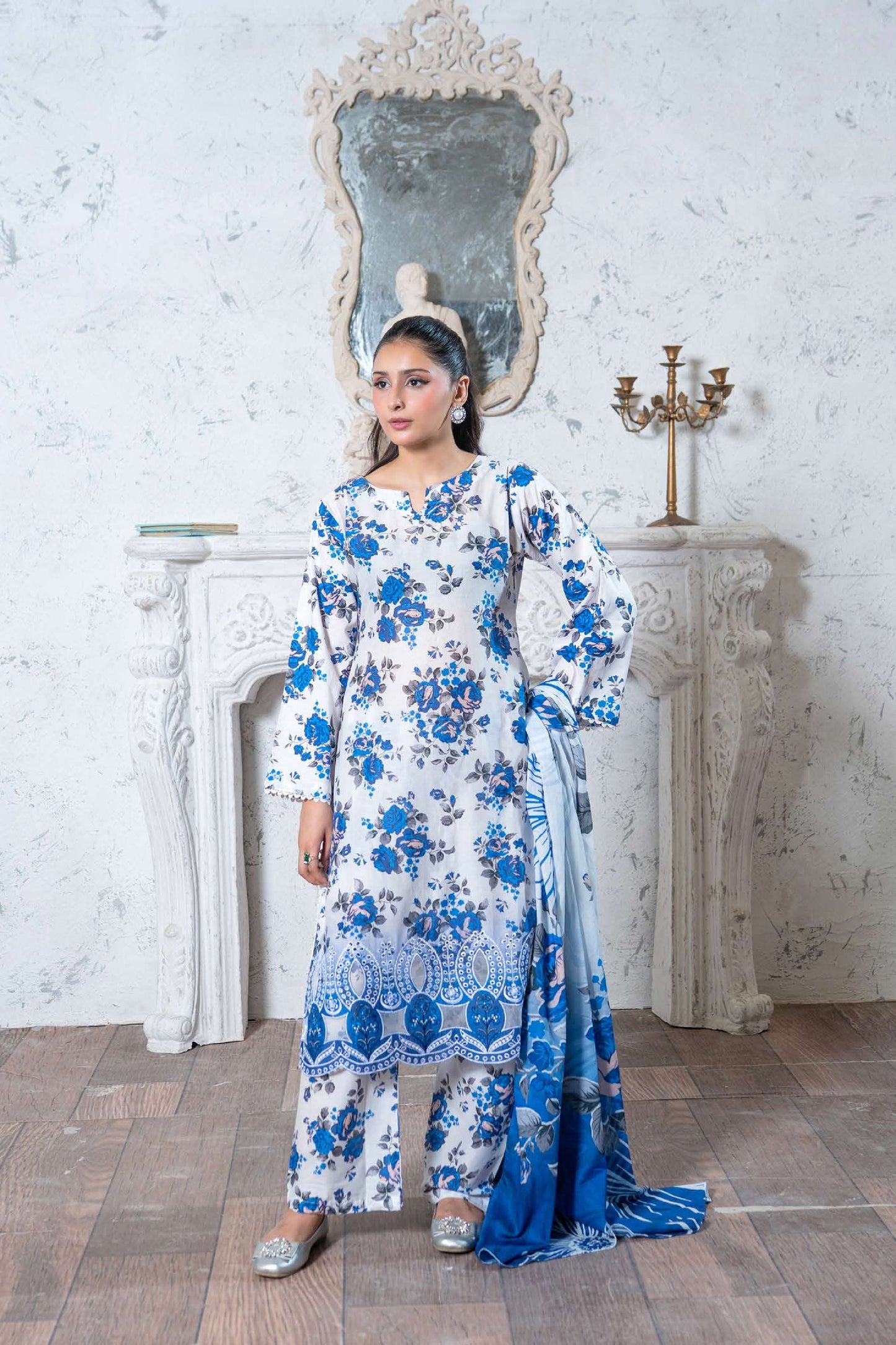 Floral prints Lawn Collection-2
