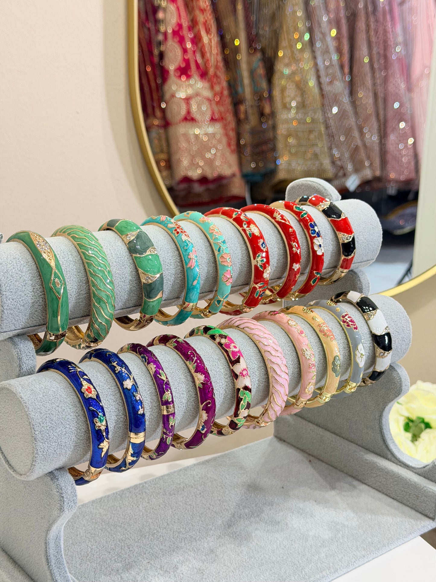 Handcrafted Meenakari Bangles