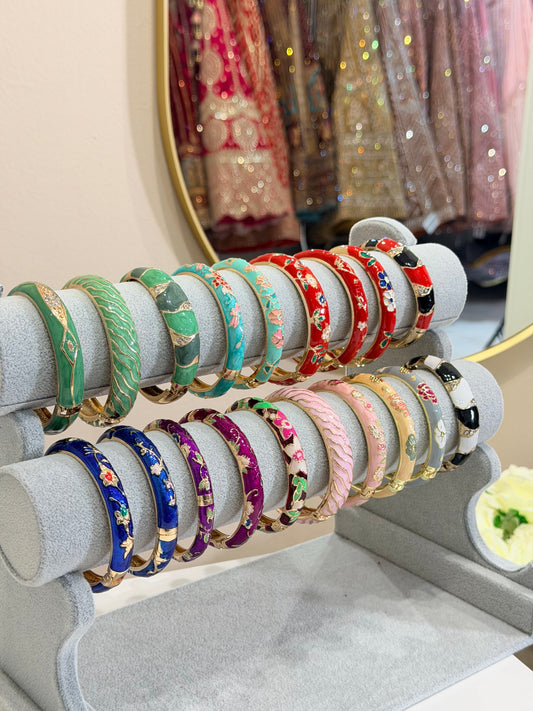 Handcrafted Meenakari Bangles