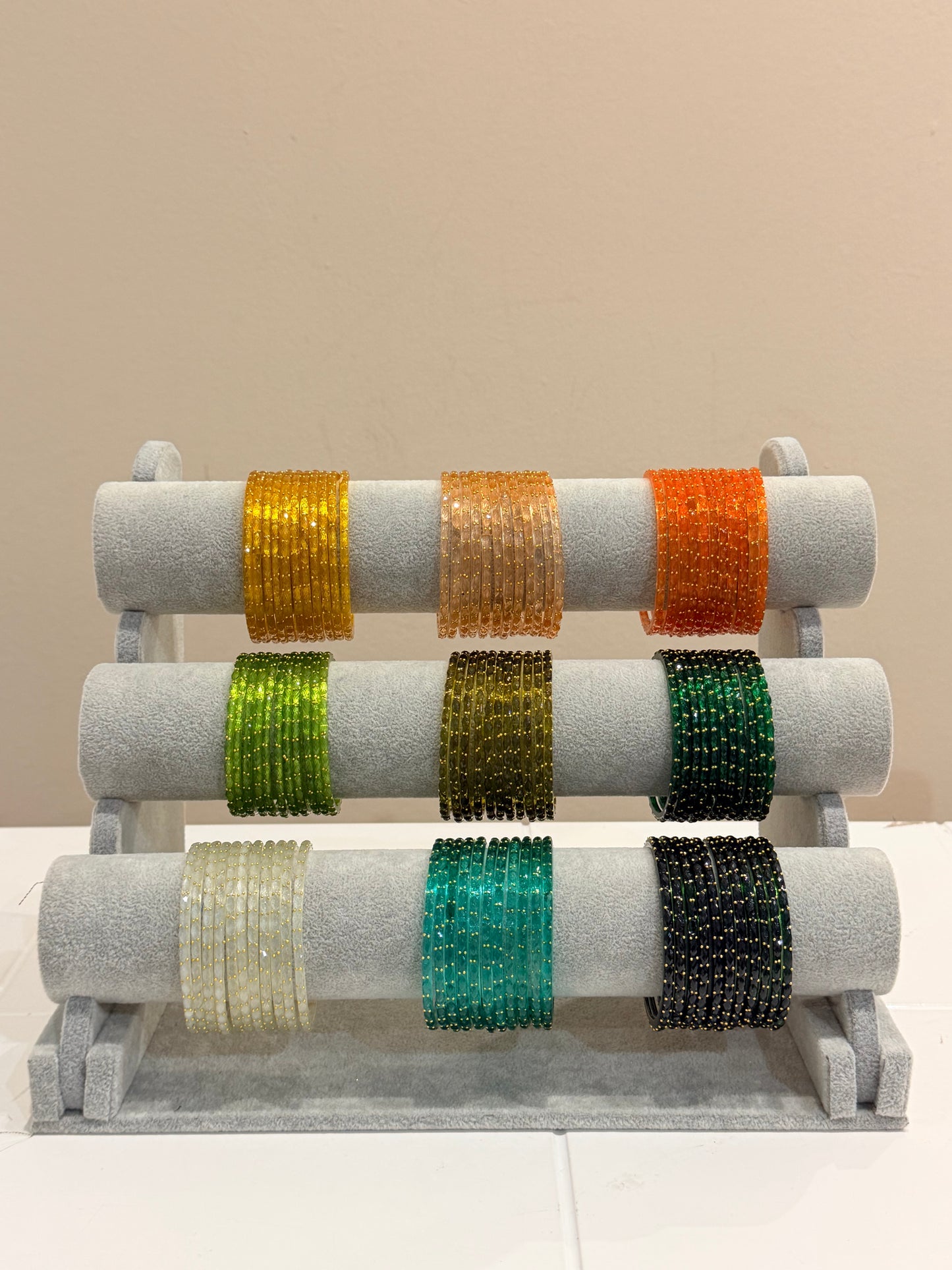 Glas Bangles Set (11-Teilig) Colourful