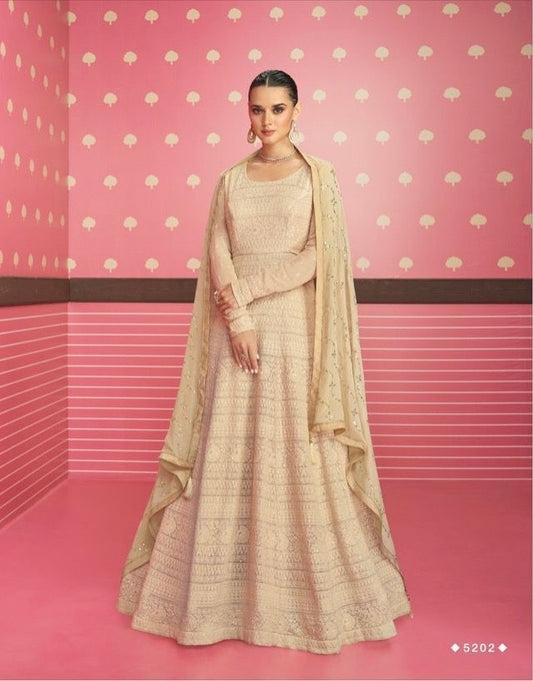 Sayuri Beige Anarkali