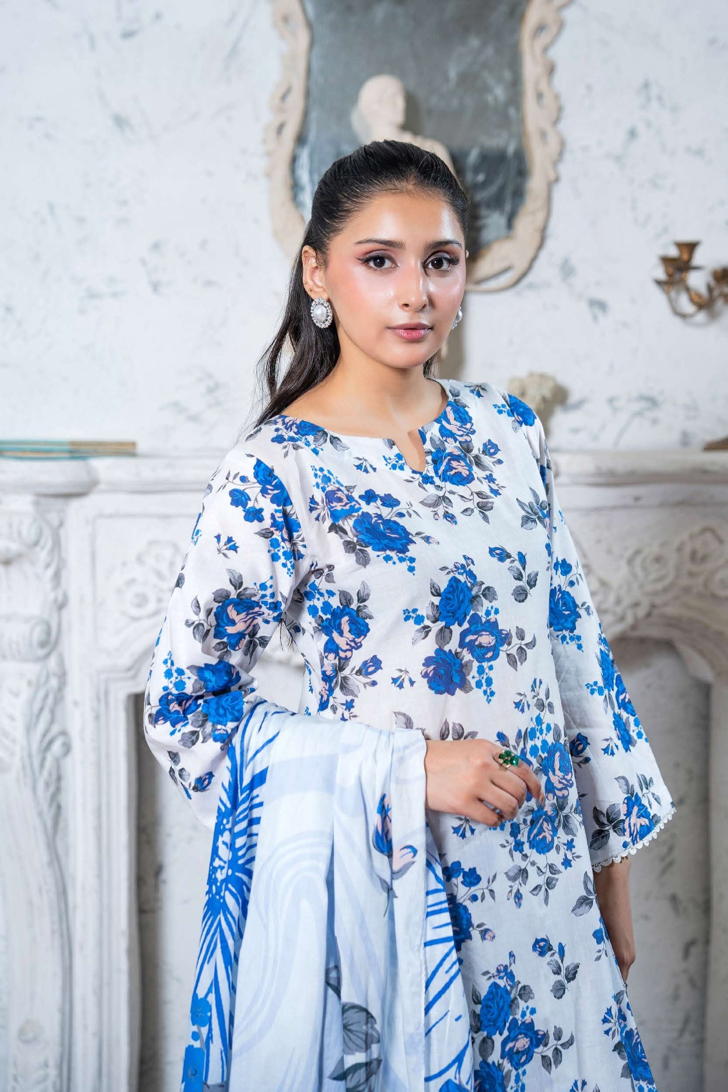 Floral prints Lawn Collection-2