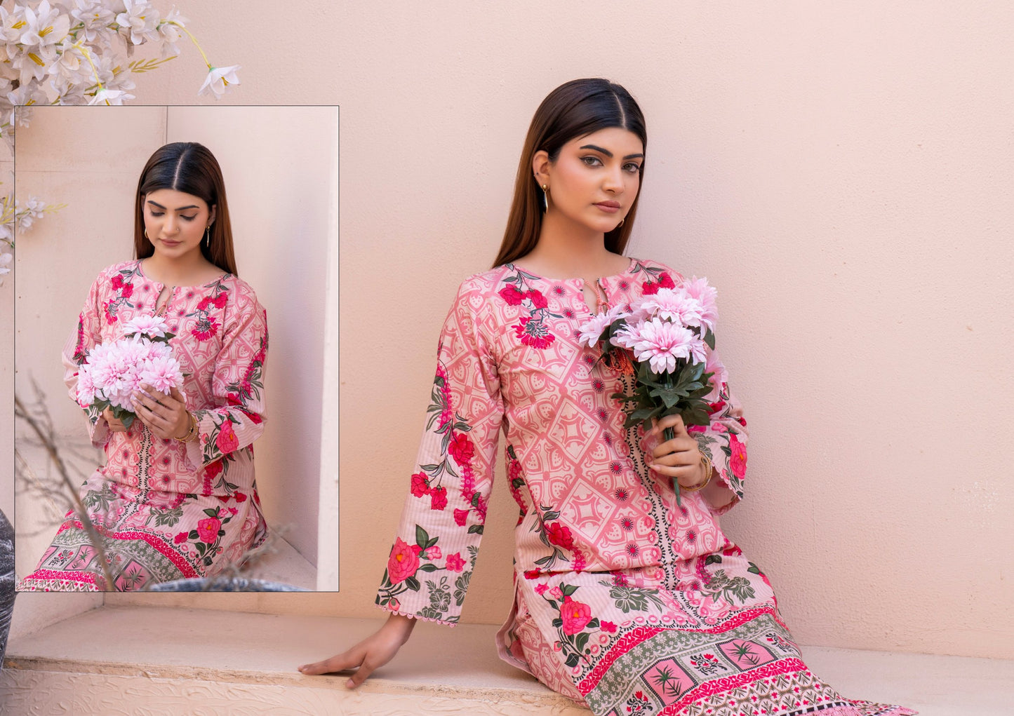 Printed Co- Ord set- 2 Teiler
