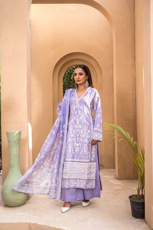 Linen Pastel Collection- Lilac