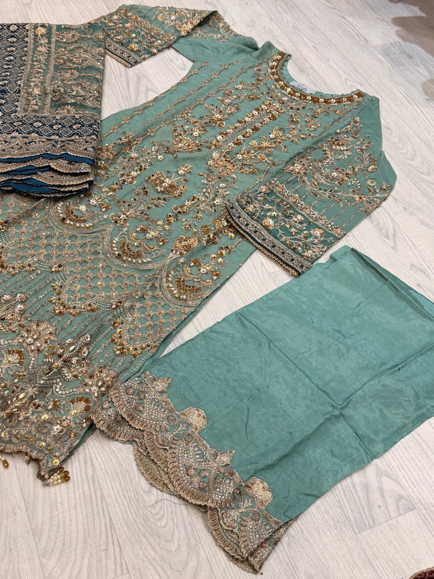 Imrozia Embroidered Net Collection