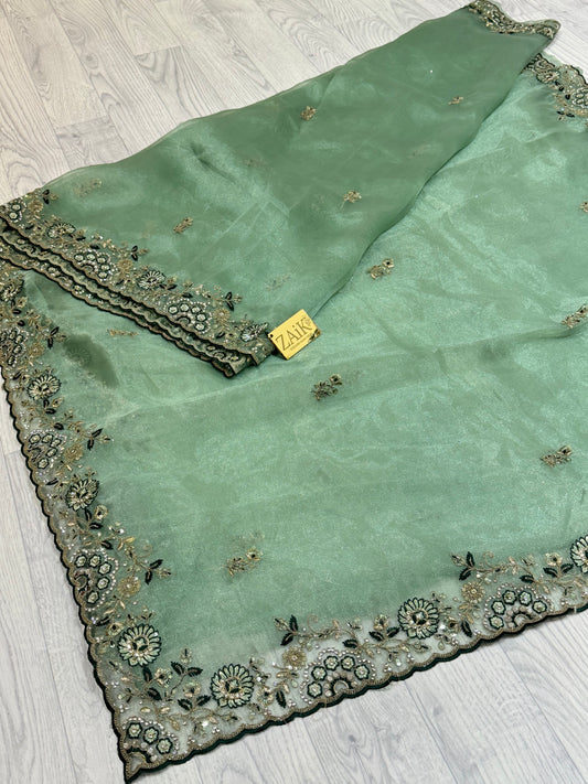 Mint Saree