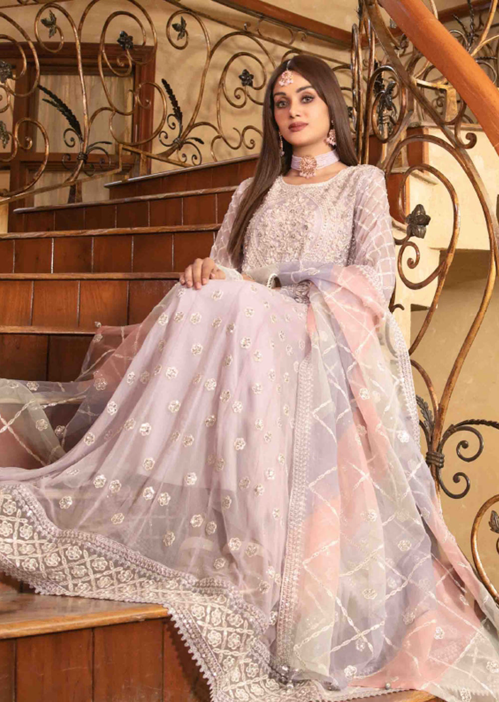 Arzoo Lilac Anarkali BL24