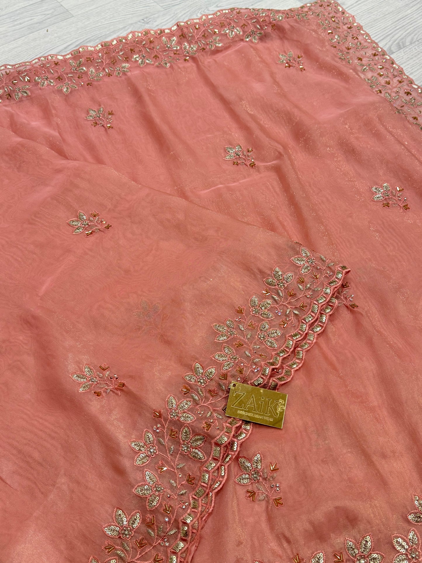 Bubblegum Pink Saree