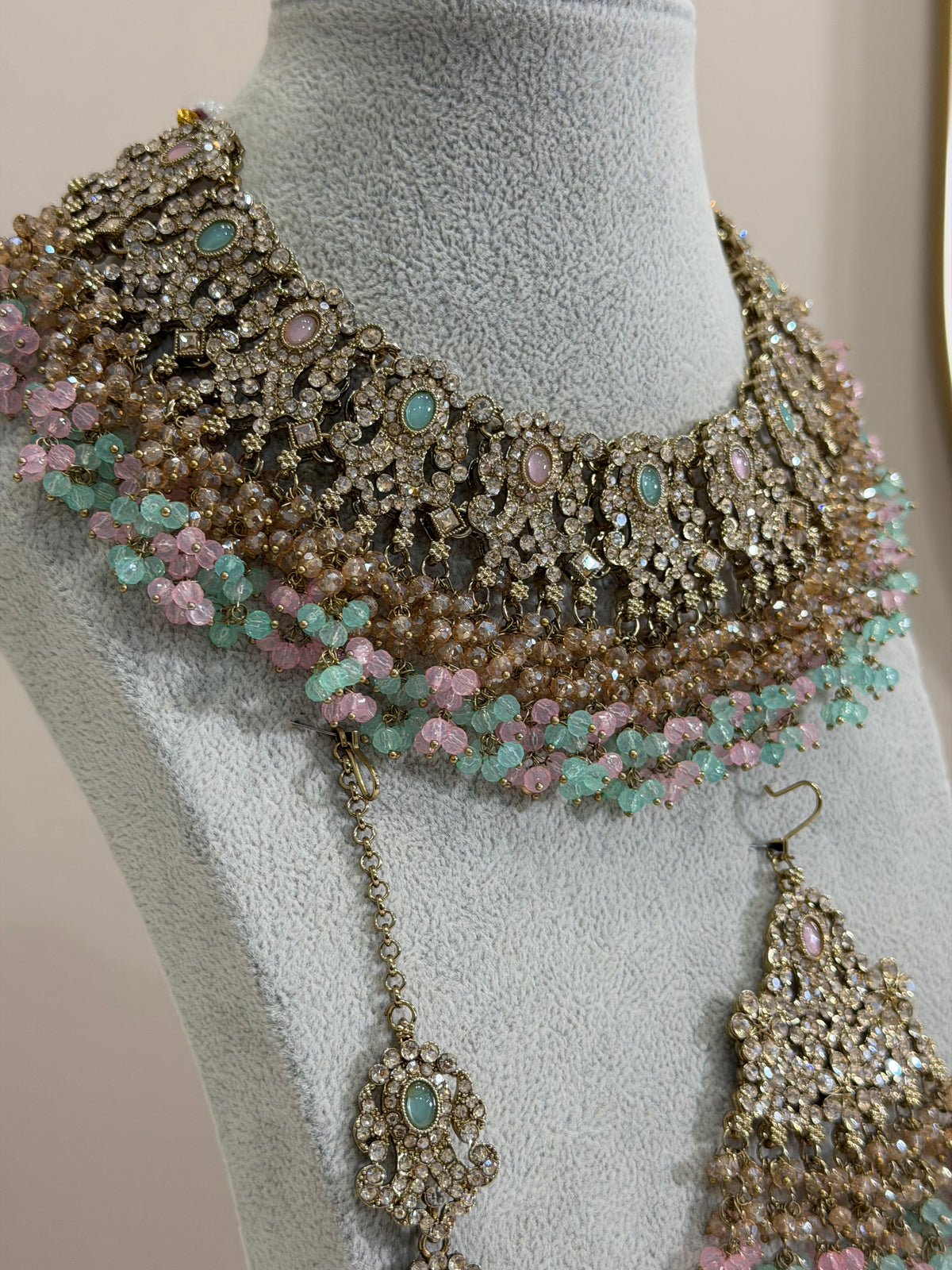 Rose Turquoise Jewellery Set