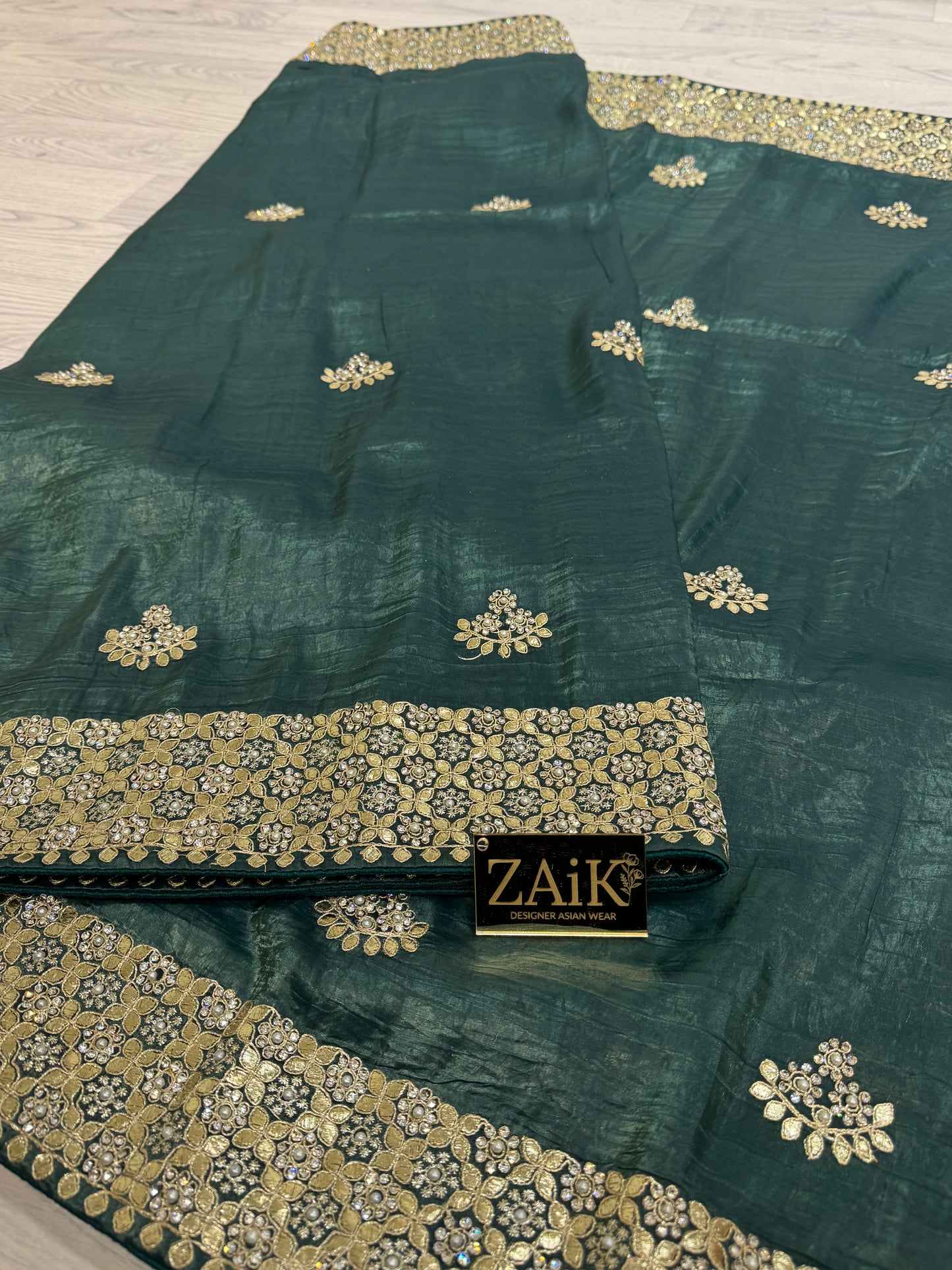 Emerald Saree