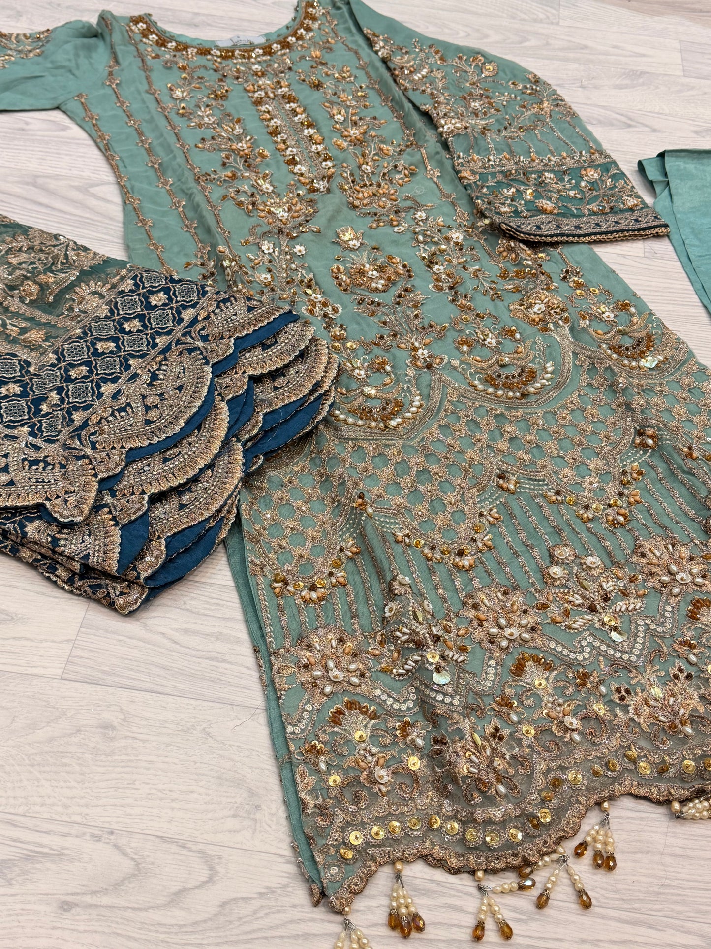 Imrozia Embroidered Net Collection