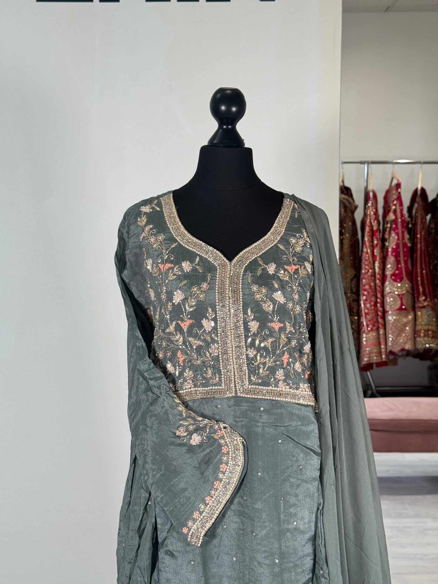 Soft Tissue Silk Sharara 8
