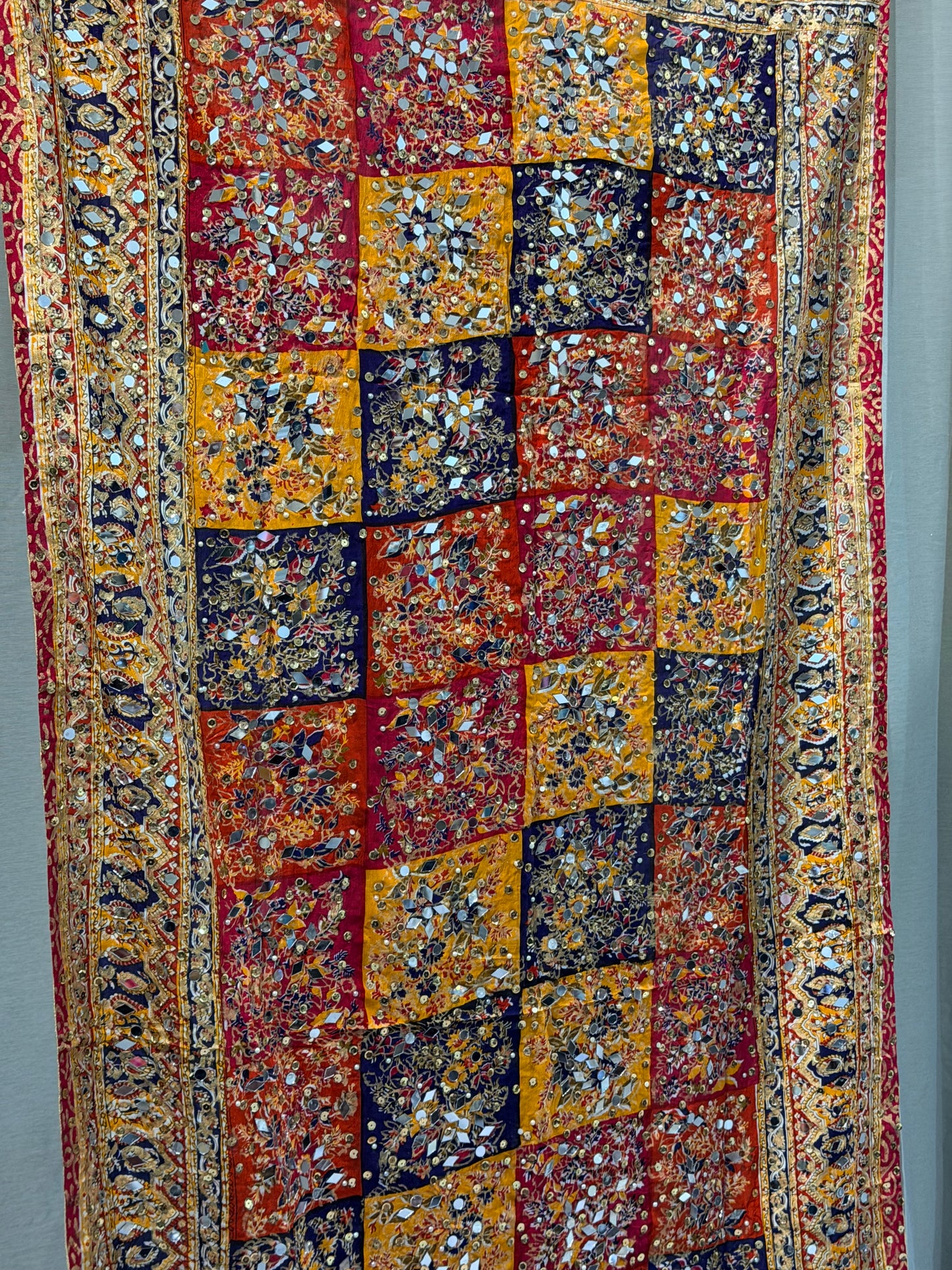 Mirror work Dupatta Multi 1