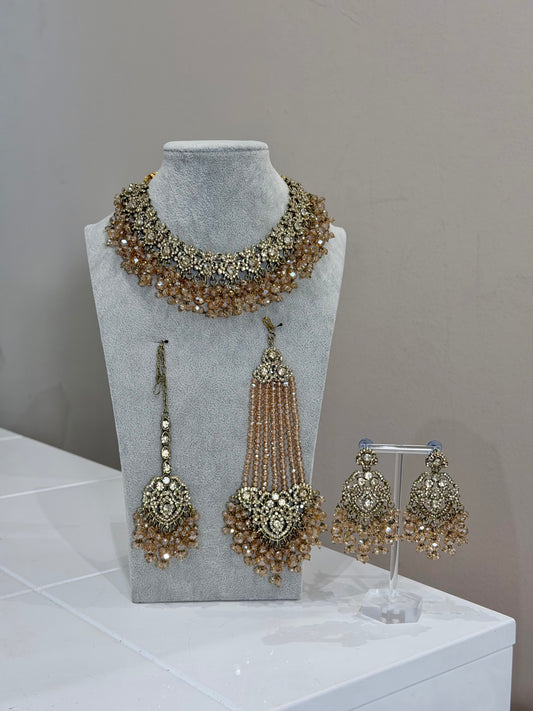 Golden Jewellery Set