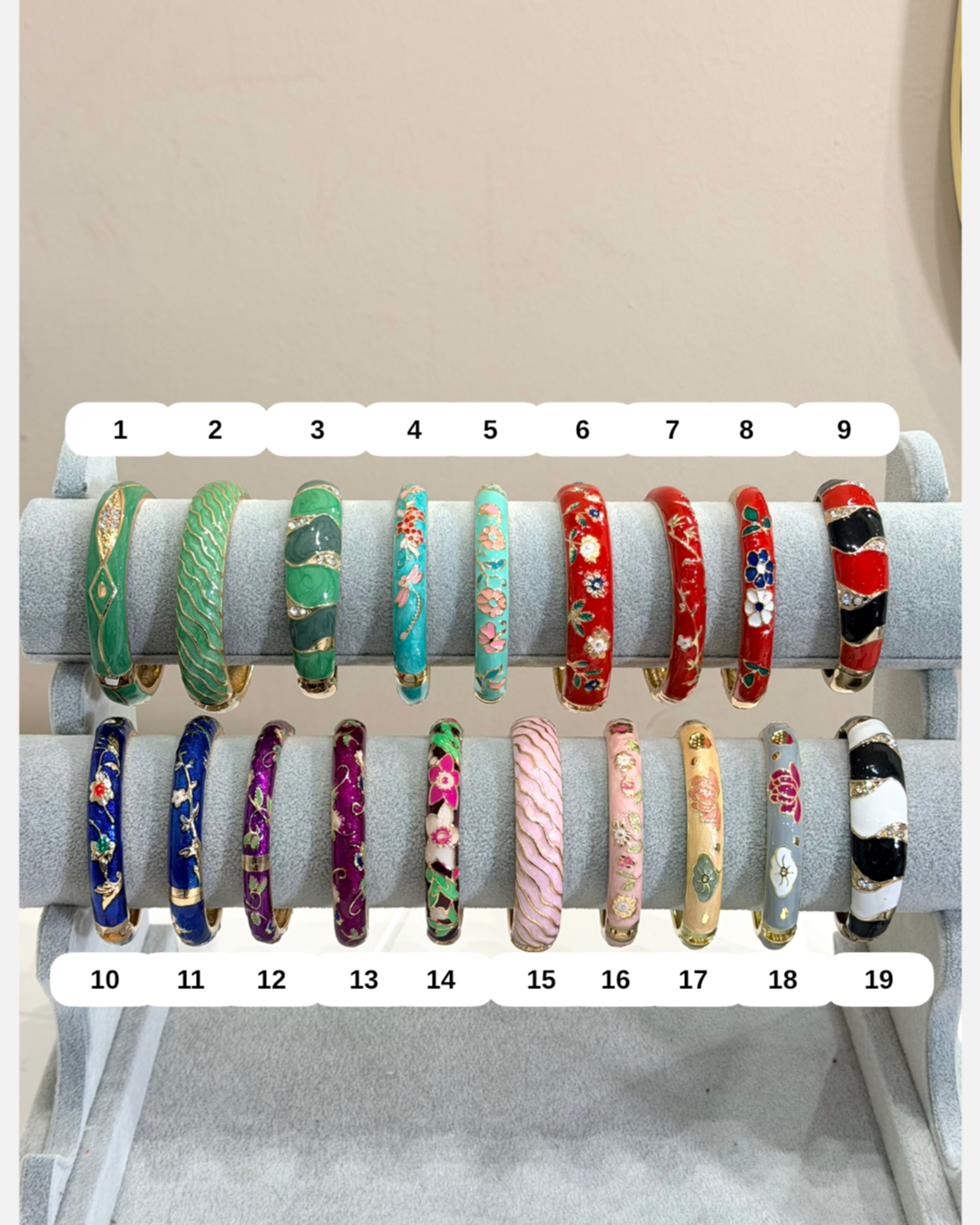 Handcrafted Meenakari Bangles