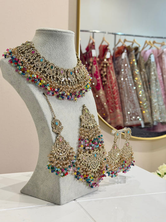 Multi-Colour Jewellery Set