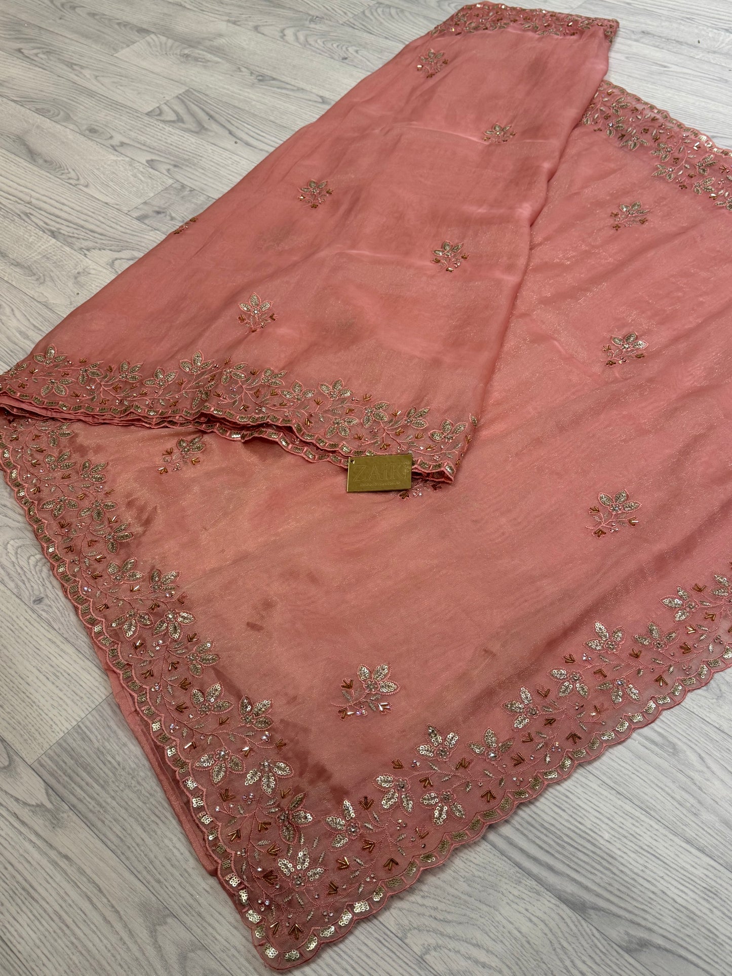 Bubblegum Pink Saree