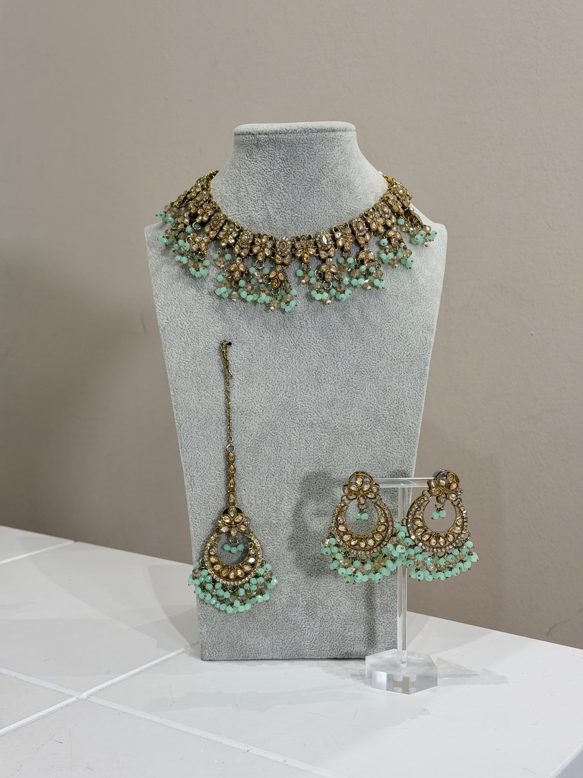 Aqua Turquoise Jewellery Set