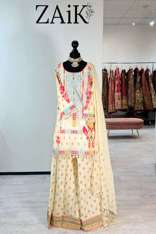 Cotton Tassel Sharara 4