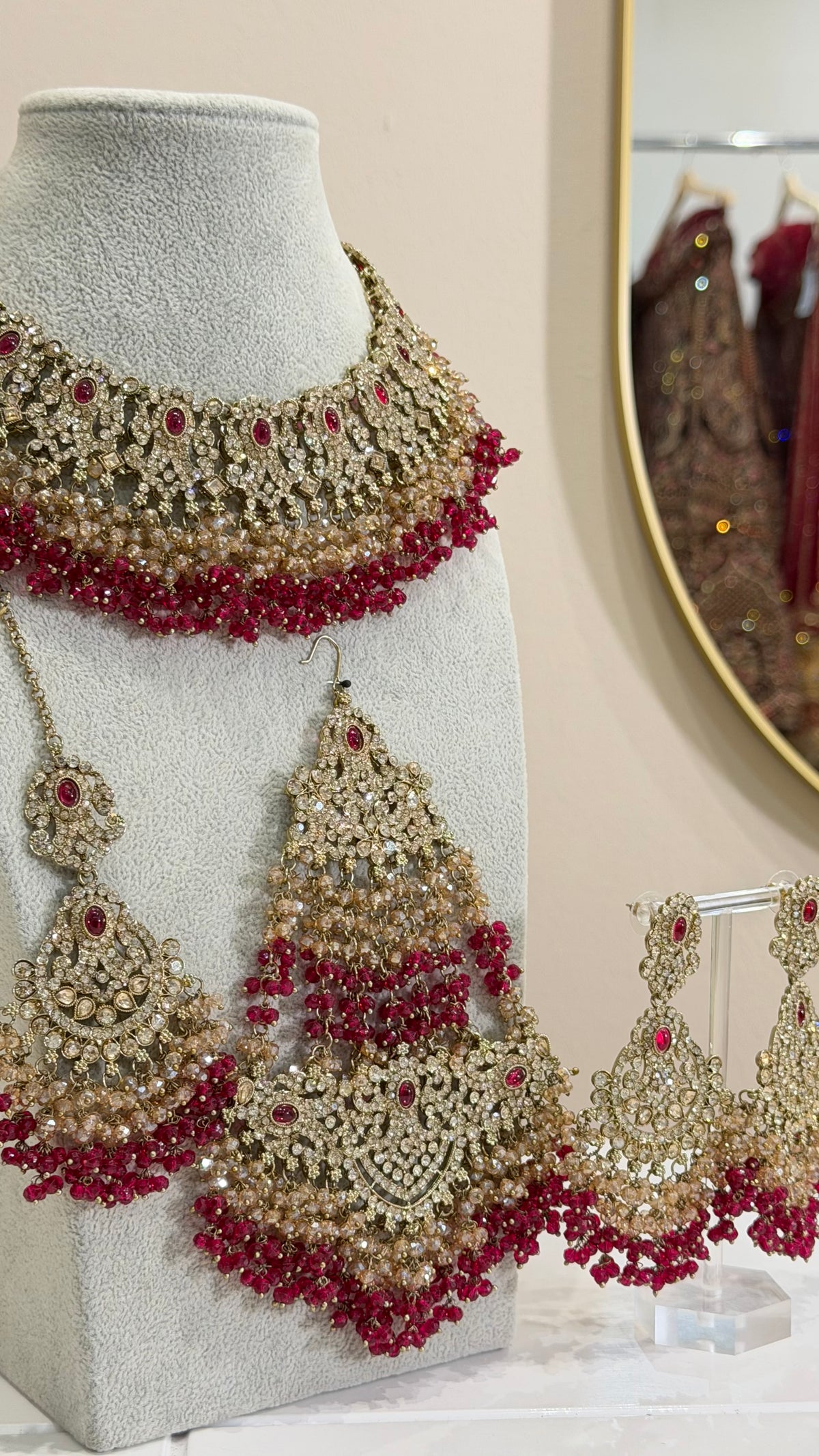 Rani Pink Jewellery Set