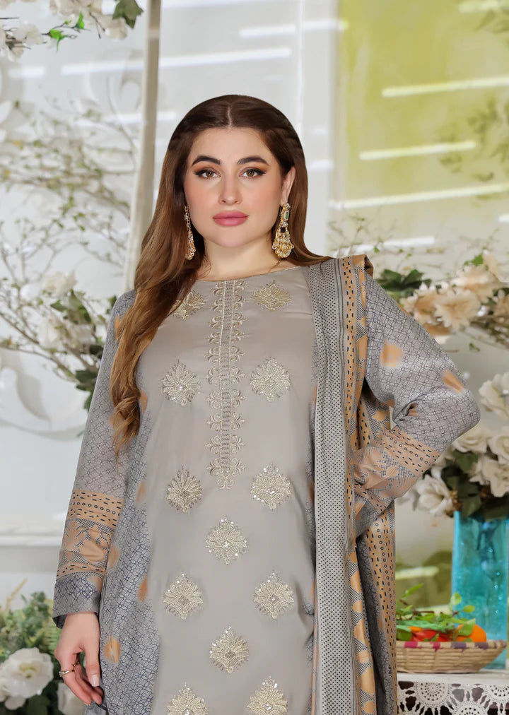 Lawn Suit GREY-47009