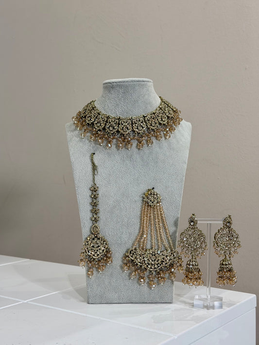 Golden Jewellery Set