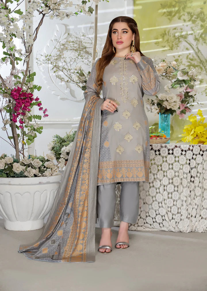 Lawn Suit GREY-47009