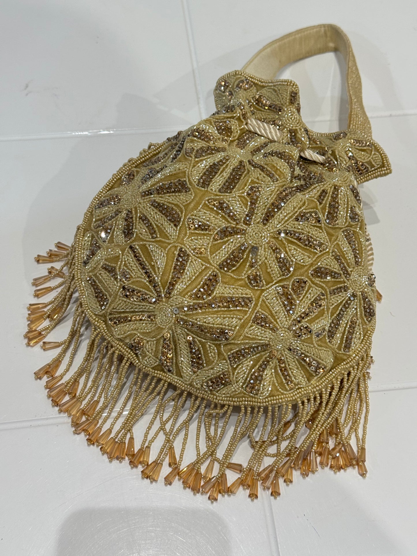 Golden Potli Bag