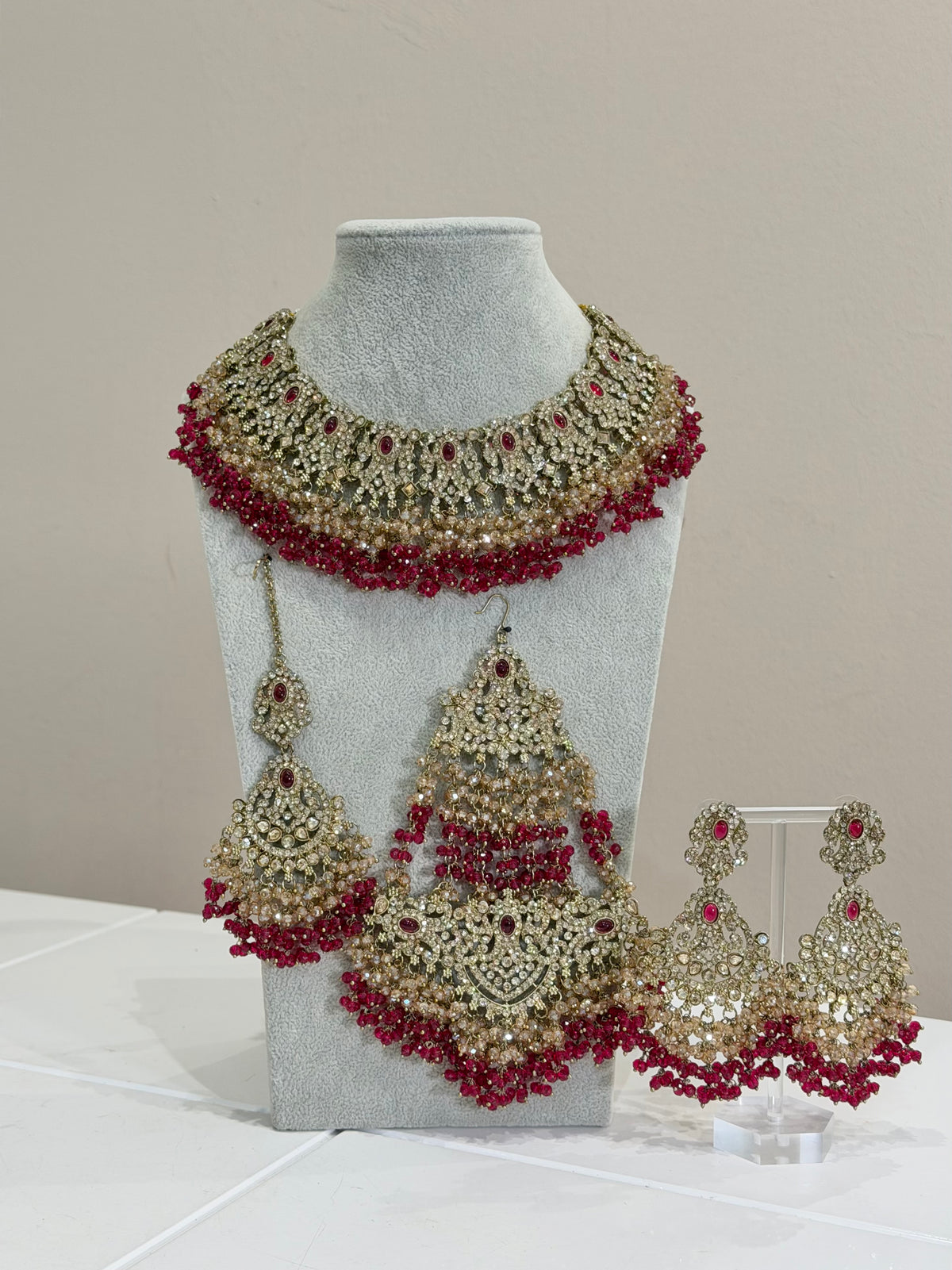 Rani Pink Jewellery Set