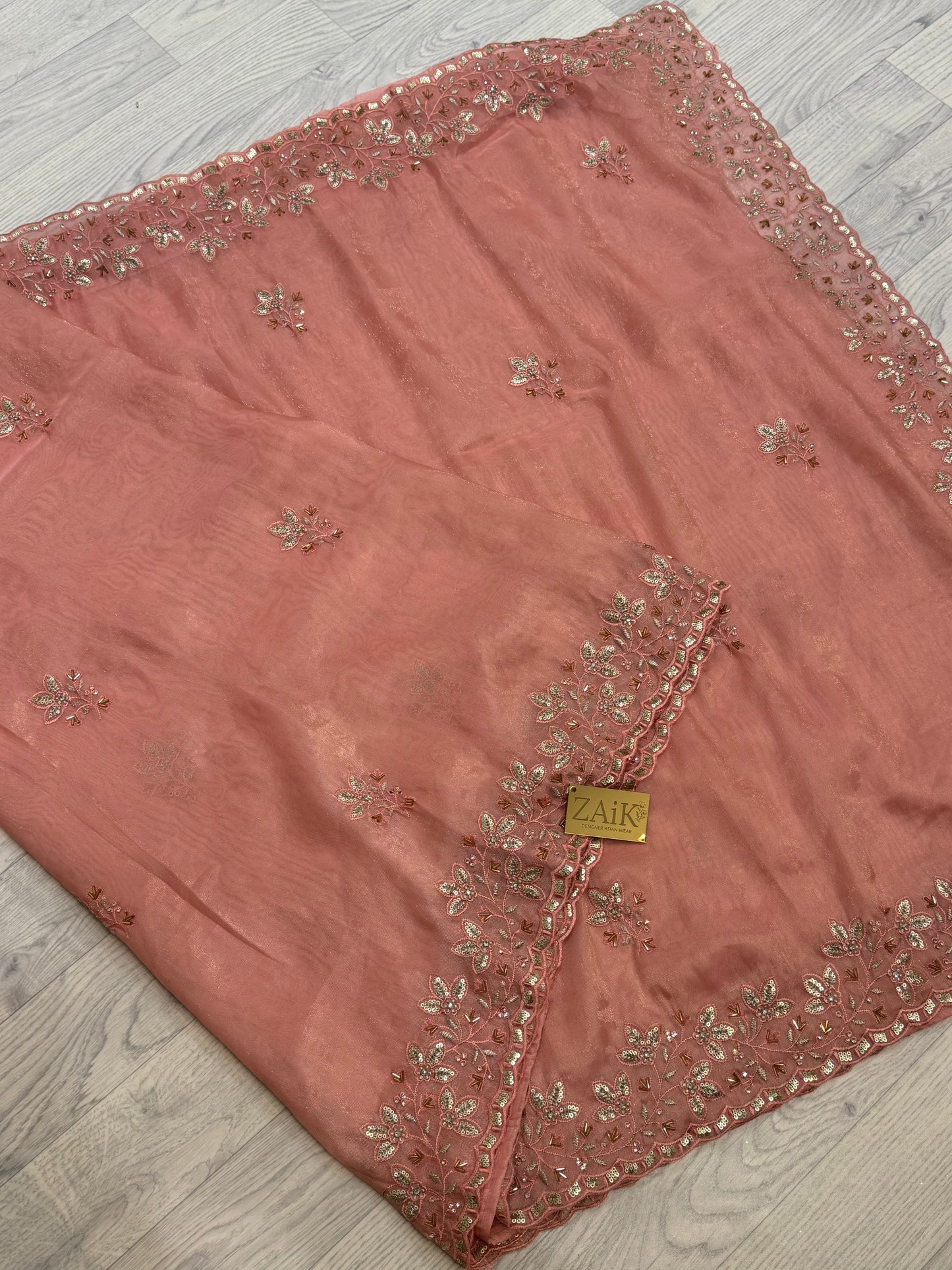 Bubblegum Pink Saree