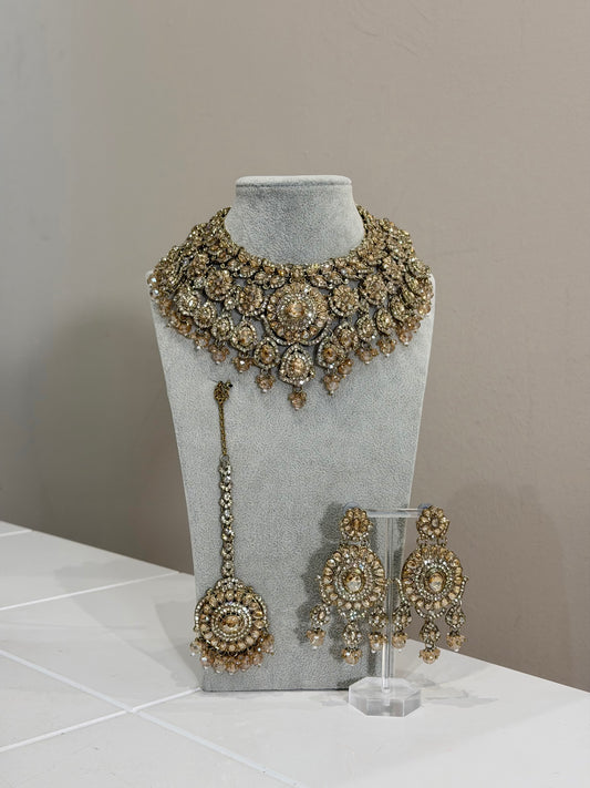 Lct Gold Jewellery Set