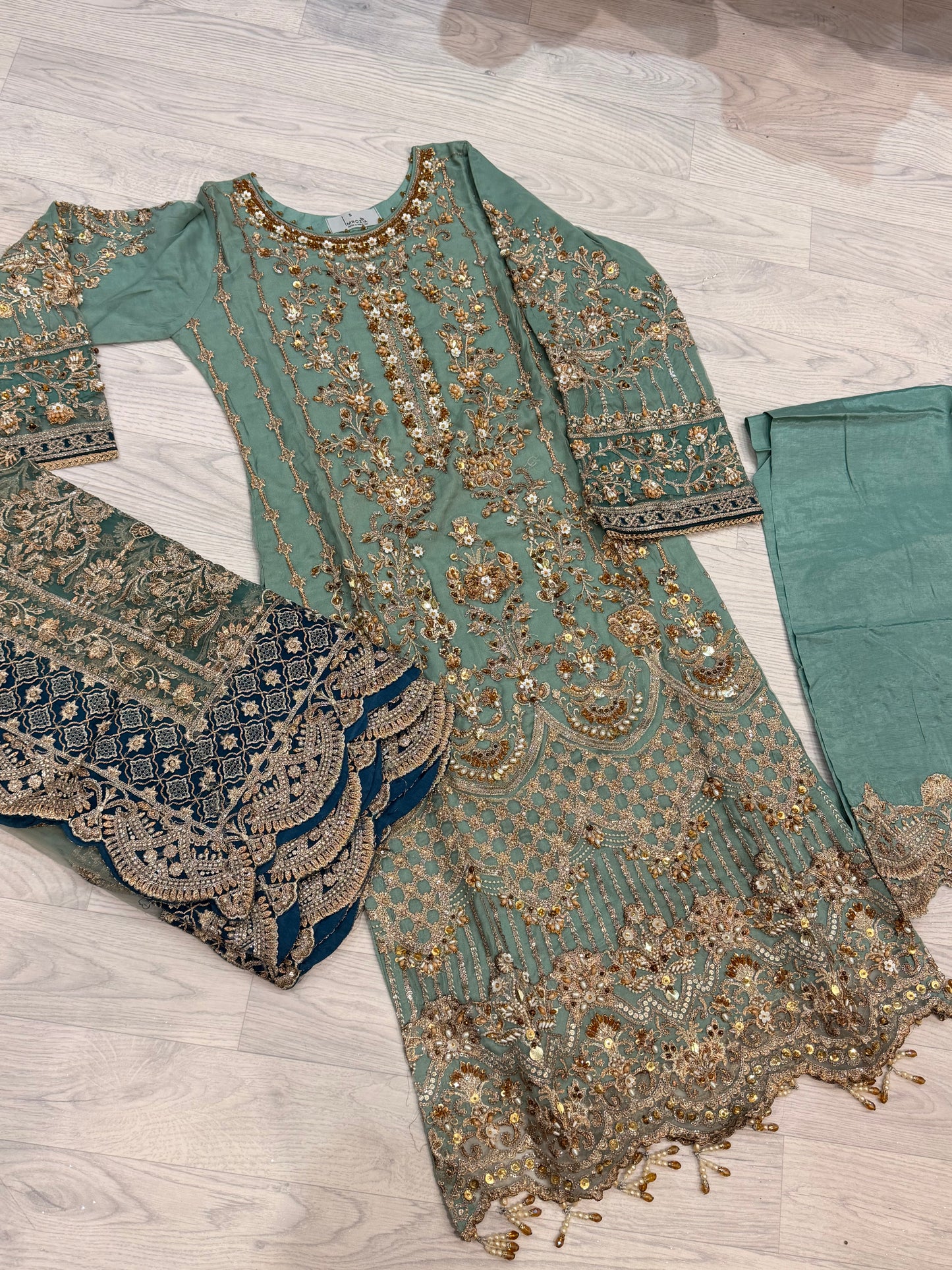 Imrozia Embroidered Net Collection