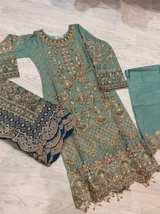 Imrozia Embroidered Net Collection