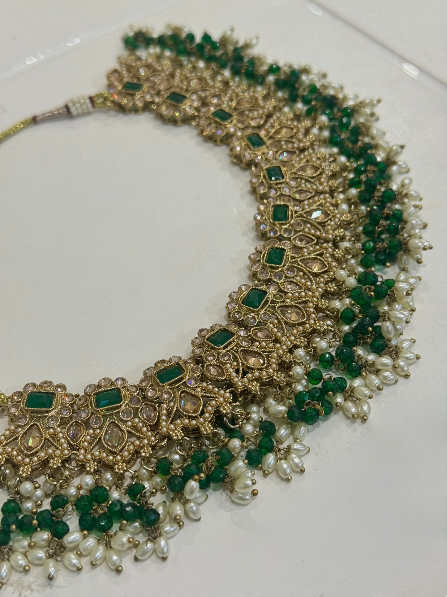 Off-White Pearl Jewellery Set