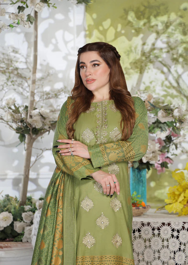 Lawn Suit GREEN- 470011