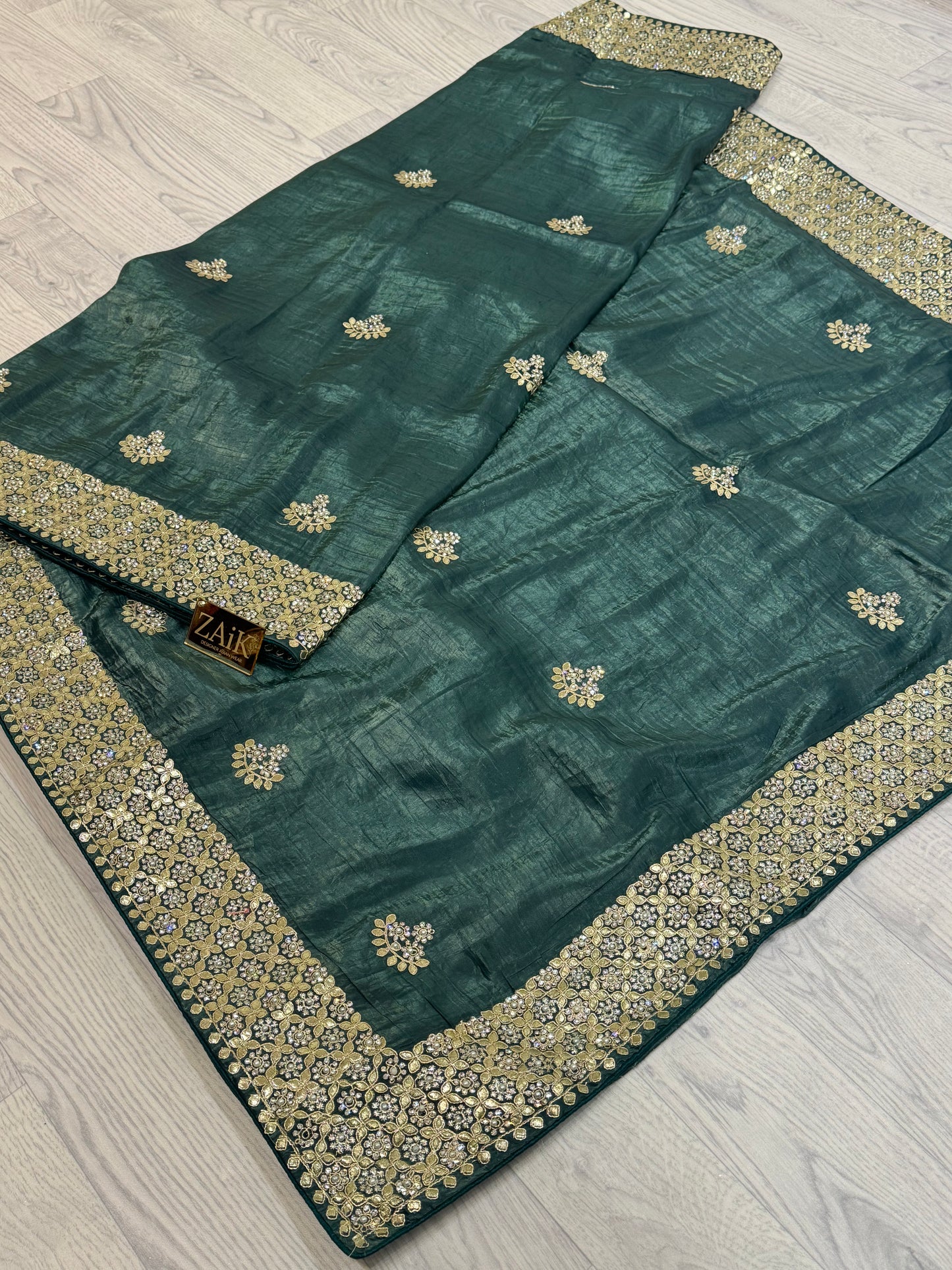 Emerald Saree