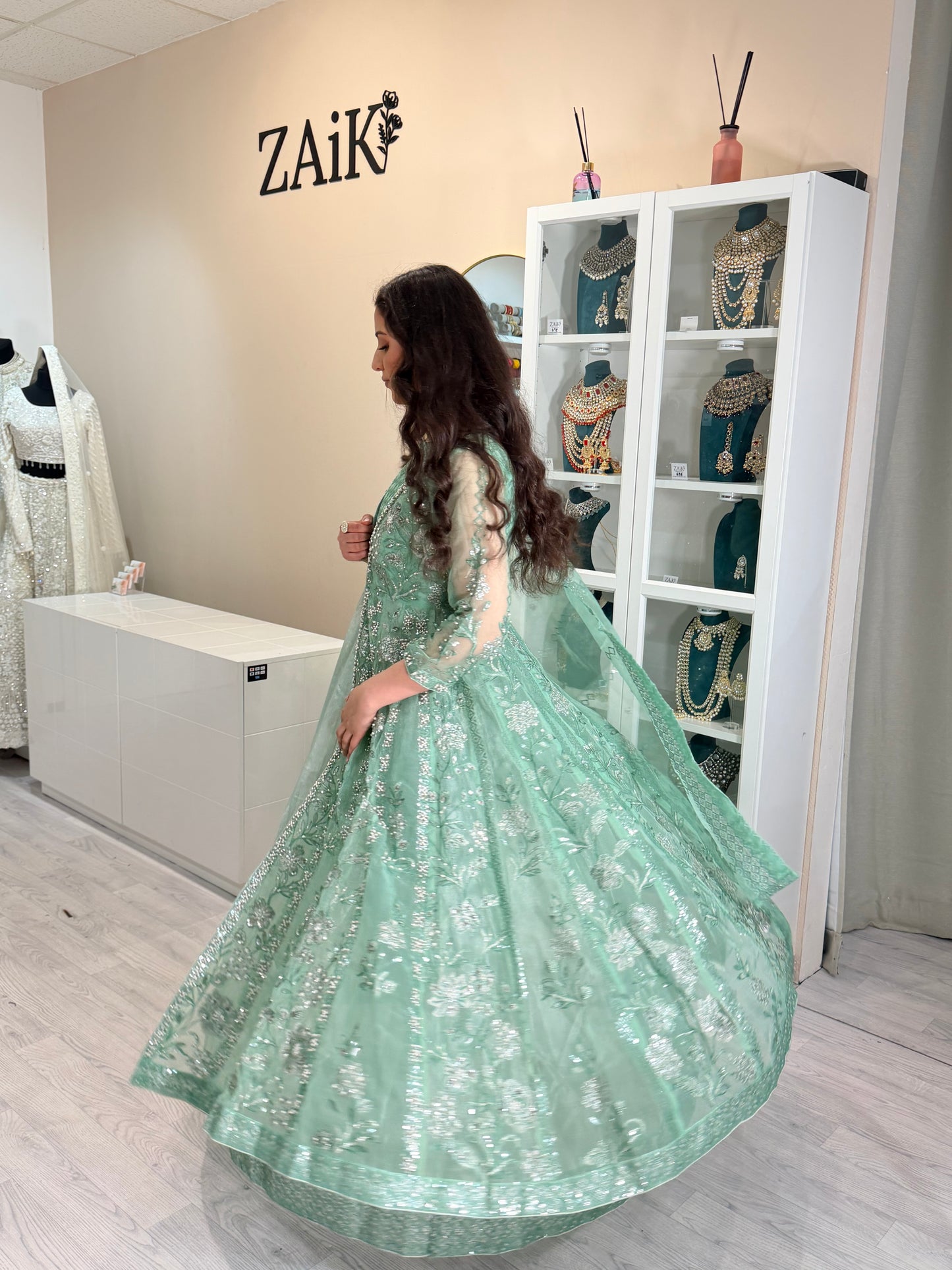 Maxikleid - Green -