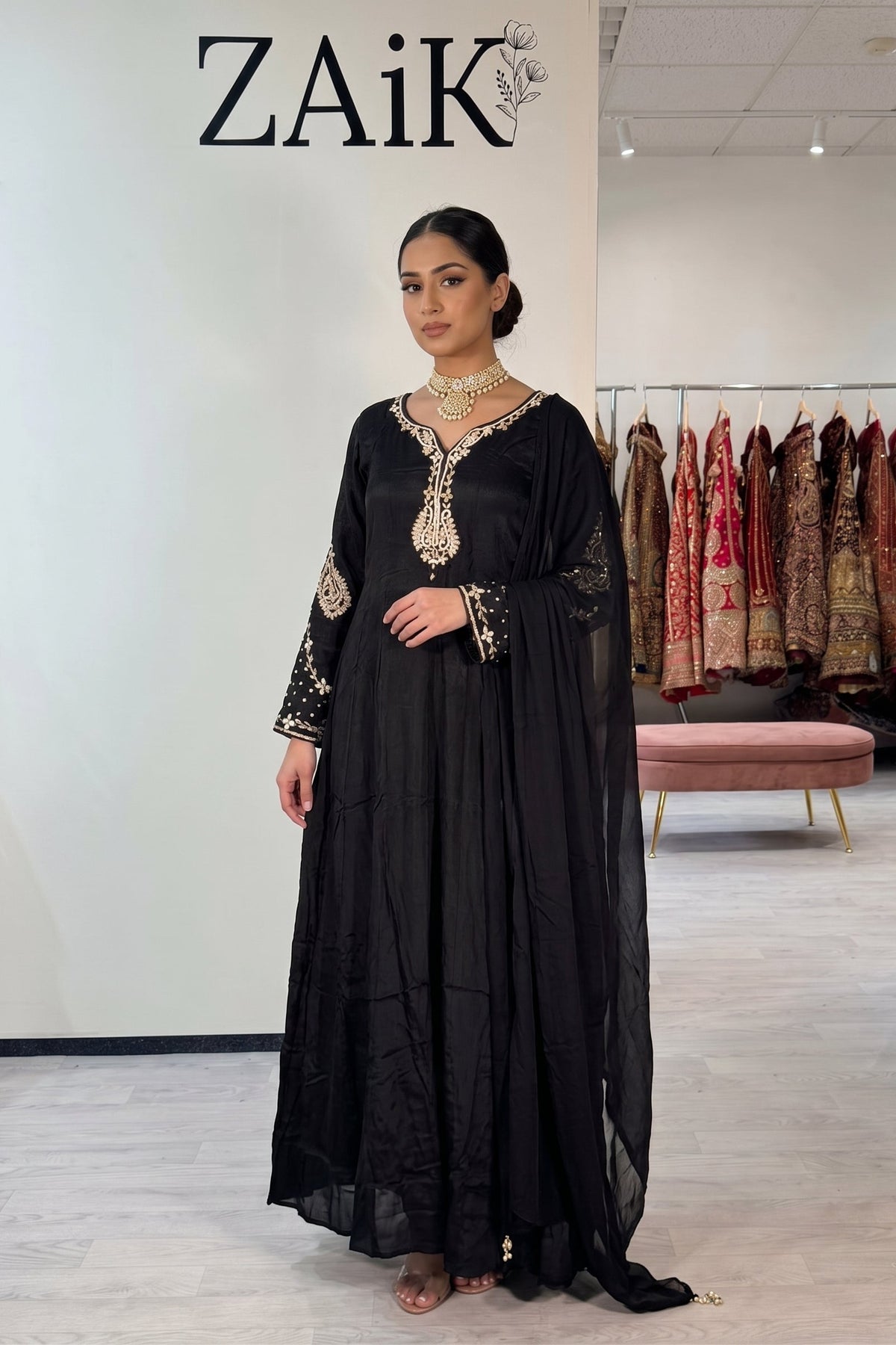 Chiffon Silk Anarkali 3