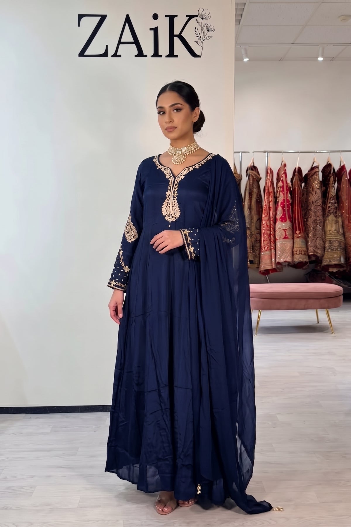 Chiffon Silk Anarkali 3
