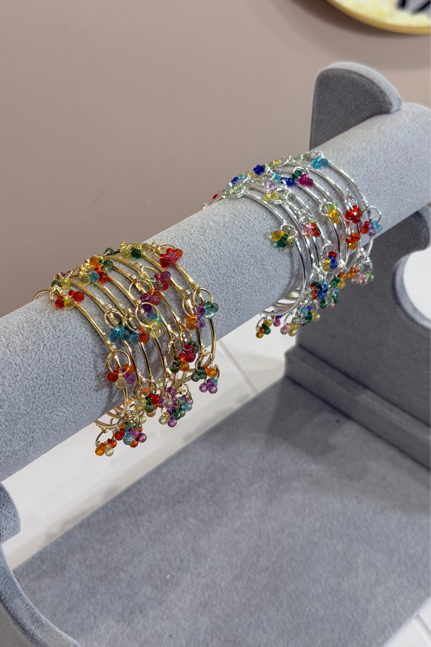 Multi Colour Kashmiri Bangles (8-Teilig)