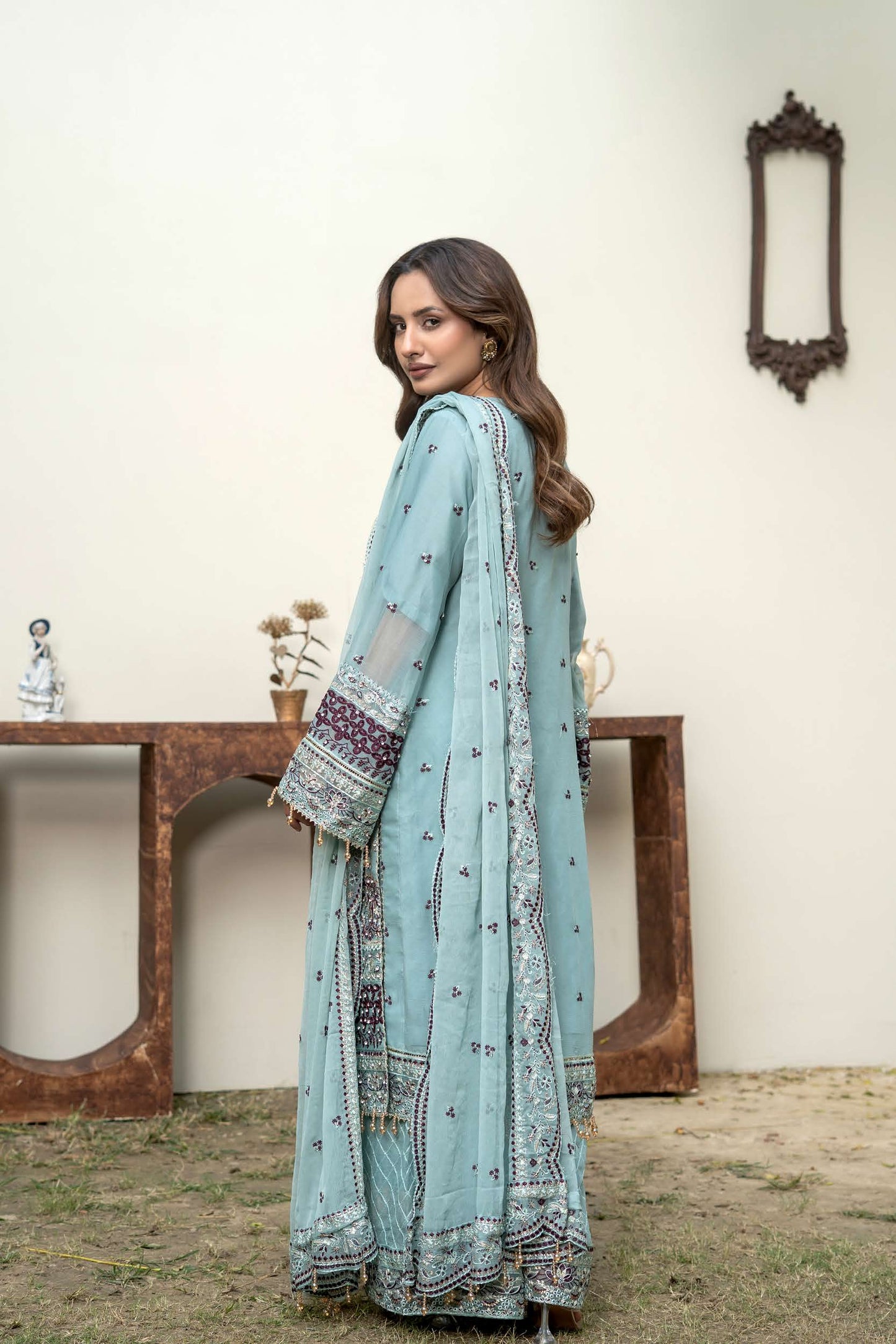 Chiffon Lux by RANGZ - Baby blue